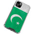 Pakistan Flag Distressed iPhone 14 Clear Case